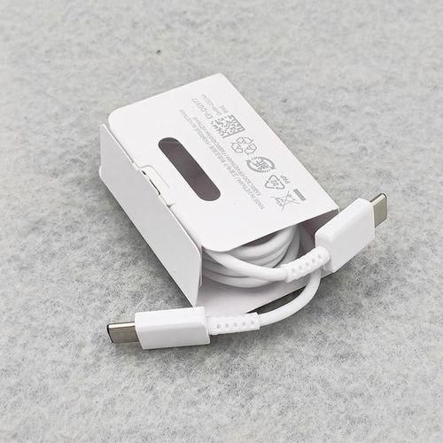 Samsung White Fast charging C to C cable 5A