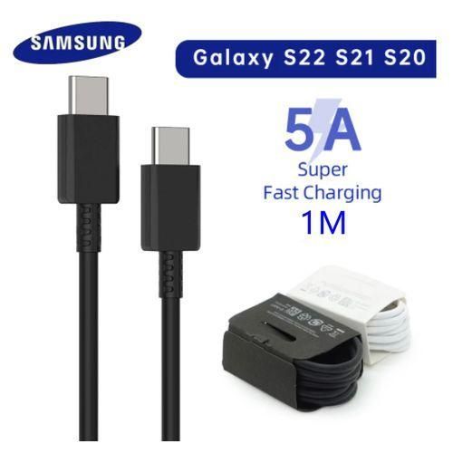 Samsung Black Fast charging C to C cable 5A