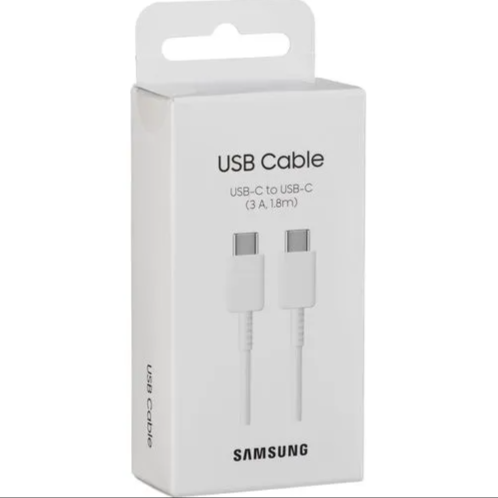 Samsung White Fast charging C to C cable 5A