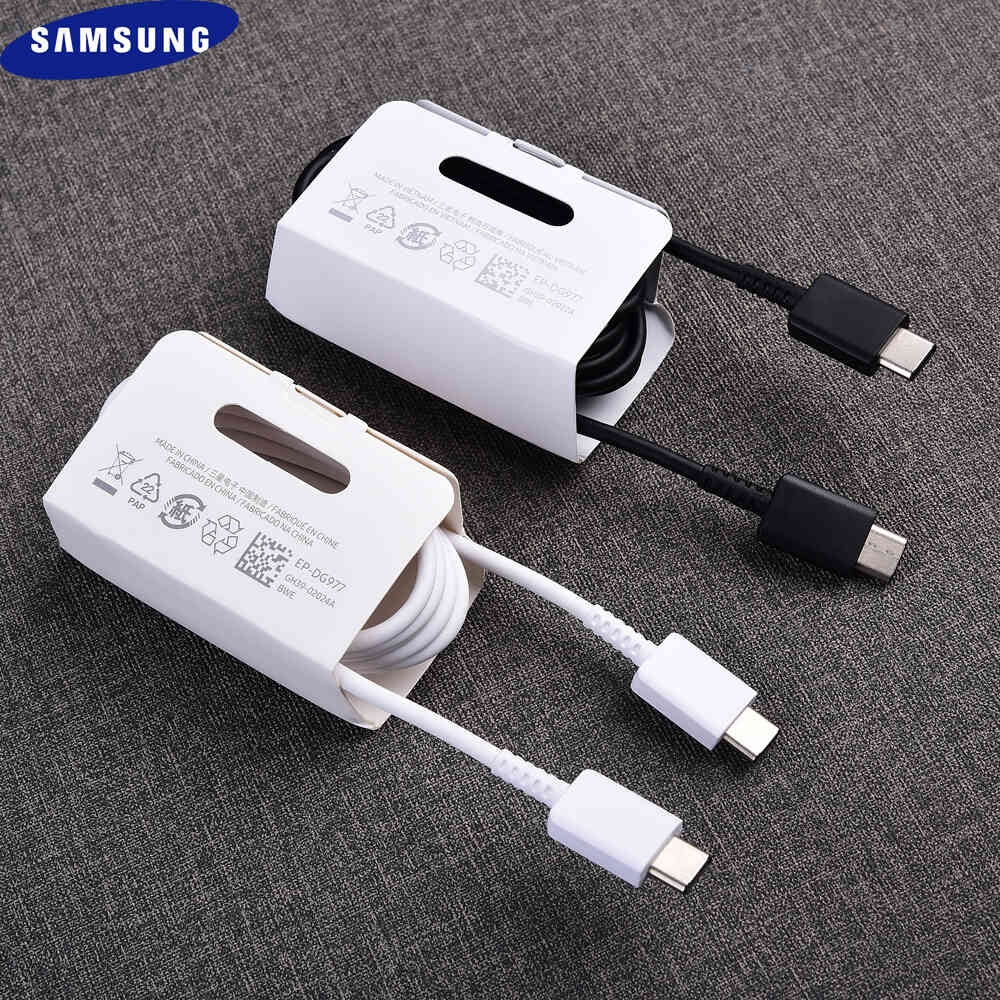 Samsung Black Fast charging C to C cable 5A